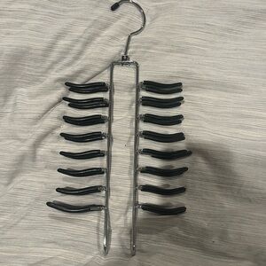Like new Tie/belt Hanger w/ Belt Hooks.